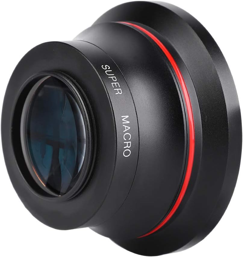 55Mm Wide Angle Lens,37Mm Fisheye Lens Camcorder,Universal Wide Angle Lens for Camcorder,Dv Digital Camera 0.39X Super Wide Angle Lens for Dv Cameras Mobile Phones with 37Mm Phone Clip - Image 3