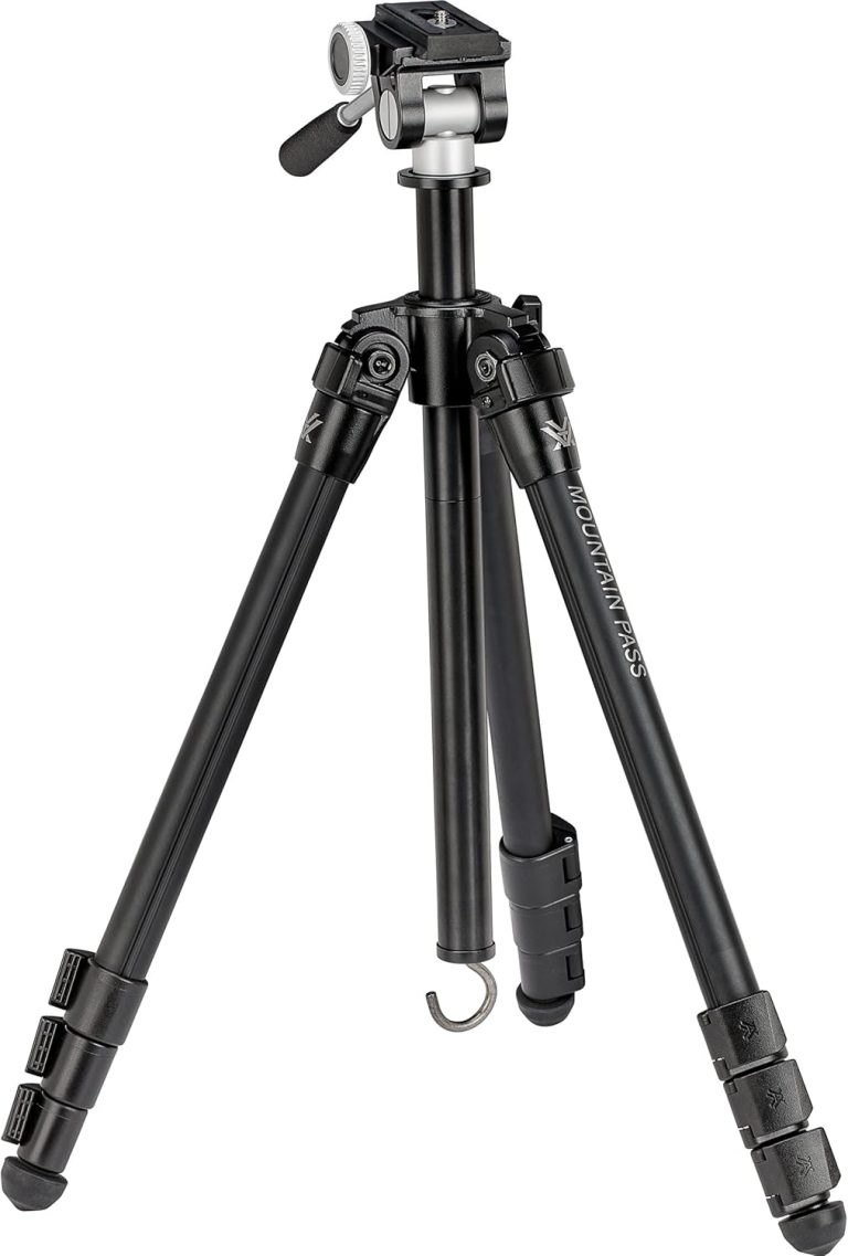 Vortex Optics Mountain Pass Tripod Kit | Aluminum Tripod & Pan Head